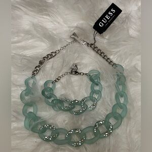 GUESS Necklace & Bracelet Set